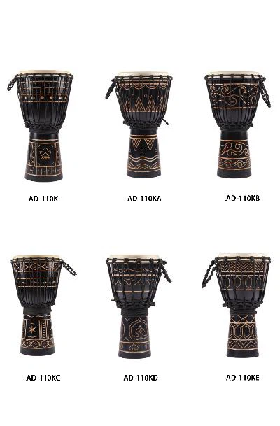 Prijenosni afrički bubnjevi, brendirane tambure